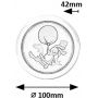 Lampa ścienna 1x0.3 W biały-multikolor 76073 Rabalux Hopply zdj.2