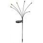 Lampa solarna stojąca 1x1 W czarny 77043 Rabalux Tavira zdj.1