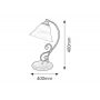 Lampa stołowa 1x40 W czarna 7772 Rabalux Dorothea zdj.2