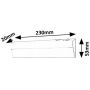 Lampa podszafkowa 1x0.5 W biała 78017 Rabalux Jelora zdj.2
