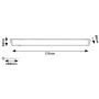 Lampa meblowa 1x10 W srebrna 78060 Rabalux Easylight 2 zdj.2