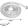 Taśma LED 500 cm 40 W 79074 Rabalux LED Strip zdj.2