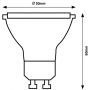 Żarówka LED 1x7 W 4000 K gu10 79082 Rabalux Smd-Led zdj.2