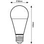 Żarówka LED 1x7 W 3000 K e27 79091 Rabalux Smd-Led zdj.2