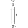 Żarówka LED 1x4 W 2700 K r7s 79101 Rabalux Smd-Led zdj.2