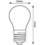 Żarówka LED 1x10 W 3000 K e27 79111 Rabalux Filament-Led zdj.2