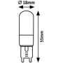 Żarówka LED 1x3 W 4000 K g9 79124 Rabalux Smd-Led zdj.2