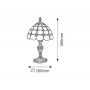 Lampa stołowa 1x40 W brązowa 8072 Rabalux Marvel zdj.2
