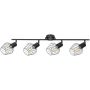 Lampa podsufitowa 4x40 W czarna 3537 Rabalux Belano zdj.3