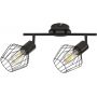 Lampa podsufitowa 2x40 W czarna 3535 Rabalux Belano zdj.3