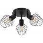 Lampa podsufitowa 3x40 W czarna 3536 Rabalux Belano zdj.3