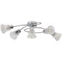 Lampa podsufitowa 5x40 W chrom-przezroczysta 5304 Rabalux Hestia zdj.1