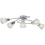 Lampa podsufitowa 5x40 W chrom-przezroczysta 5304 Rabalux Hestia zdj.3