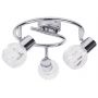 Lampa podsufitowa 3x40 W chrom-przezroczysta 6093 Rabalux Lauren zdj.1