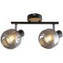 Lampa podsufitowa 2x40 W przydymiona 5398 Rabalux Salazar zdj.3