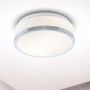 Plafon 2x60 W biały 703923CC Searchlight Discs zdj.4