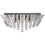 Lampa wisząca 4x33 W chrom 64044CC Searchlight Hanna zdj.1