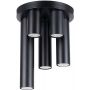 Lampa podsufitowa 5x10 W czarna SL1467 Sollux Lighting Lagos zdj.1