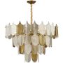 Lampa wisząca x20 W biała-złota D824P800 Step Into Design Secret zdj.2