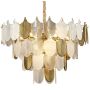 Lampa wisząca x20 W biała-złota D824P800 Step Into Design Secret zdj.3
