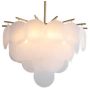 Lampa podsufitowa x25 W biała-złota D8584PR600white Step Into Design Fiore zdj.2