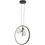 Lampa wisząca 4x10 W czarna-przezroczysta DN1504 Step Into Design Orion zdj.1