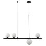 Lampa wisząca 4x10 W biała-czarna DN1506black Step Into Design Moderno zdj.1