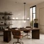 Lampa wisząca 4x10 W biała-czarna DN1506black Step Into Design Moderno zdj.4