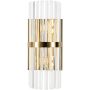 Kinkiet 2x40 W złoty DW917gold Step Into Design Glitter zdj.1