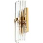 Kinkiet 2x40 W złoty DW917gold Step Into Design Glitter zdj.2