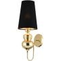 Kinkiet 1x40 W czarny-złoty MB804618blackgold Step Into Design Queen zdj.2