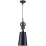 Lampa wisząca 1x60 W czarna MP884618black Step Into Design Queen zdj.1