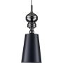 Lampa wisząca 1x60 W czarna MP884618black Step Into Design Queen zdj.2