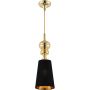 Lampa wisząca 1x60 W czarna-złota MP884618blackgold Step Into Design Queen zdj.1