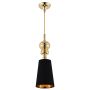 Lampa wisząca 1x60 W czarna-złota MP884618blackgold Step Into Design Queen zdj.2