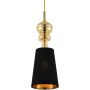 Lampa wisząca 1x60 W czarna-złota MP884618blackgold Step Into Design Queen zdj.3