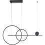 Lampa wisząca 3x40 W czarna MP0082L120 Step Into Design New Age zdj.1