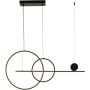 Lampa wisząca 3x40 W czarna MP0082L120 Step Into Design New Age zdj.3