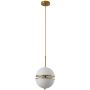 Lampa wisząca 2x12 W biała-złota MP00941 Step Into Design Sfera zdj.1