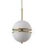 Lampa wisząca 2x12 W biała-złota MP00941 Step Into Design Sfera zdj.4