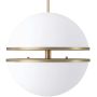 Lampa wisząca 2x12 W biała-złota MP00941 Step Into Design Sfera zdj.5