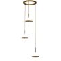 Lampa wisząca 3x12 W biała-złota MP00943 Step Into Design Sfera zdj.4