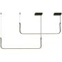 Lampa wisząca 2x20 W czarna MP00952 Step Into Design Minima zdj.1