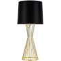Lampa stołowa 2x40 W czarna-złota MT1235 Step Into Design Filo zdj.1