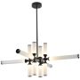 Lampa wisząca x36 W biała-czarna RH11512P Step Into Design Quadro zdj.1