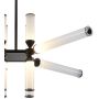 Lampa wisząca x36 W biała-czarna RH11512P Step Into Design Quadro zdj.4