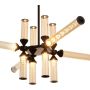 Lampa wisząca x36 W czarna-bursztynowa RH11512Pamber Step Into Design Quadro zdj.6