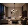 Lampa wisząca x36 W czarna-bursztynowa RH11512Pamber Step Into Design Quadro zdj.7