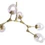 Lampa wisząca 6x60 W przezroczysta-złota ST12326goldtransparent Step Into Design Modern Orchid zdj.3
