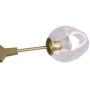 Lampa wisząca 6x60 W przezroczysta-złota ST12326goldtransparent Step Into Design Modern Orchid zdj.5